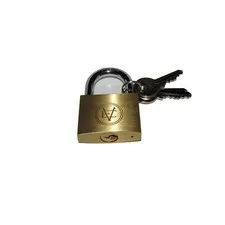 Brass lock HM-900 50mm normal bow 3 keys