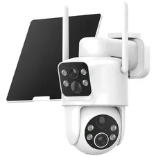 Night Vision Solar Camera - 2.4GHz WiFi, Alexa Compatible