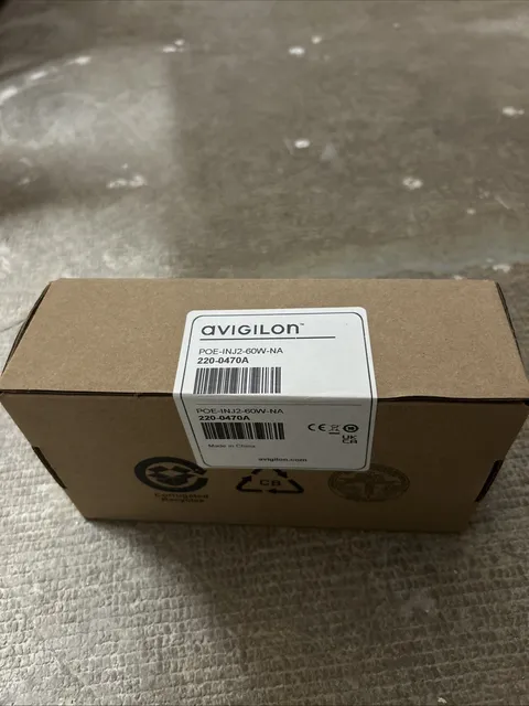 AVIGILON POE-INJ2-60W-NA - 220-0470A- POE INJECTOR FOR MULTISENSOR CAMERA