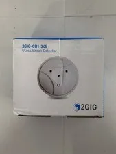2GIG GB1-345 Glass Break Detector – Wireless 345 MHz Alarm Sensor - Lot of 2 pcs