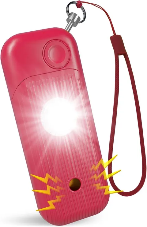 Personal Safety Alarm for Women - 140dB Self Defense Keychains Siren Whistle wit