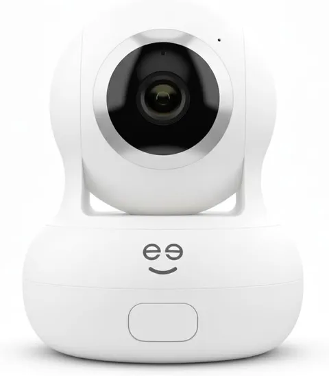 Sentinel Smart 2K Indoor Security Camera with Auto-Tracking, White | Dual-Band 2