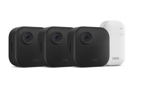Blink Outdoor 4 - Wireless smart security 3 cameras - NEW, BLACK