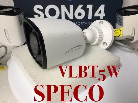 Speco VLBT5W 2MP Outdoor HD-TVI Bullet IR Security Color Camera W/ 2.8mm TESTED!