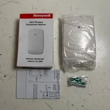 Honeywell 5853 White 25-foot Range Wireless Acoustic Glass Break Detector
