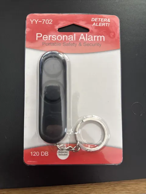 Personal Self-Defense Safety Alarm with LOUD 120db Dual Alarm Siren