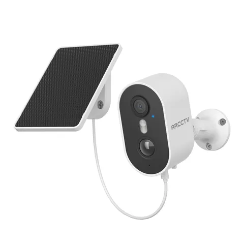 Solar Security Camera Wireless Outdoor 4MP Solar Powered WiFi Camera