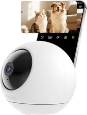 Security Indoor Camera with 5Ghz Wifi, 2K UHD Security Camera, Pet/Dog/Baby Came
