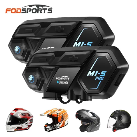 2 Pack M1-S Pro motorcycle bluetooth speaker system  CVC+ENC Noise Reduction