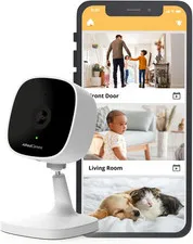 Alfredcam Indoor Wireless Security Camera, 1080P, 24/7 Continuous Recording | Ba