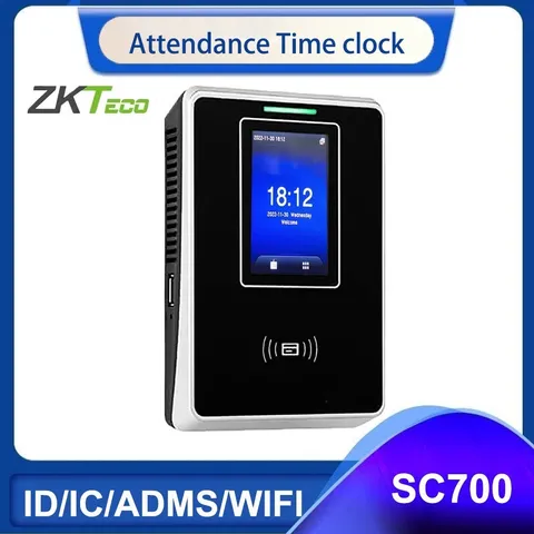 New ZKTeco SC700 TCP/IP ID/IC Card Time Attendance System Attendance Terminal