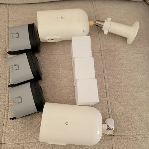 3x Arlo Pro 4 XL Security Camera VMC4041P Good Working Condition READ