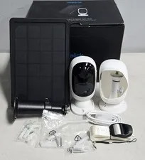 Reolink Argus 2 Wire-Free 1080p Full HD Weatherproof Rechargeable Camera Solar