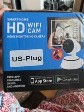 Smart Home HD WiFi IP Indoor Camera Night Vision Motion 2-Way Audio microSD