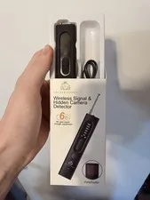 The 8th Street Wireless Signal & Hidden Camera Detector, LED, Black, Indoor