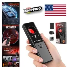 Multifunctional Bug Detector with SOS Flash Alert for Privacy Protection
