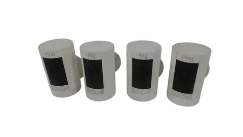 Lot of 4 Ring Stick Up Cam 5UM7E5 3rd Gen In/Outdoor Battery Security Camera