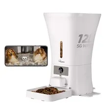 SKYMEE 12L 5G WiFi Aautomatic Dog Feeder Large Breed & Automatic cat