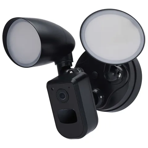 Satco 65-931 - 20W Bullet Outdoor SMART Security Light with Camera - CCT Select