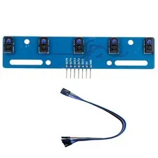 5 Way Tracking Sensor TCRT5000L - Infrared Reflection Module Photoelectric fo...
