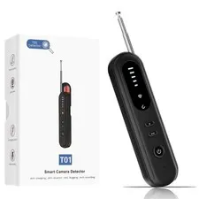 Hidden Camera Detector GPS Tracker Bug Sweeper Listening Device Finder Black