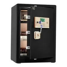 TIGERKING Digital Keypad Safe, Anti-Theft Dual Alarm, Heavy-Duty Steel Body