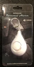 Safe Sound Personal Emergency alarm Keychain Distress Loud Siren Protection