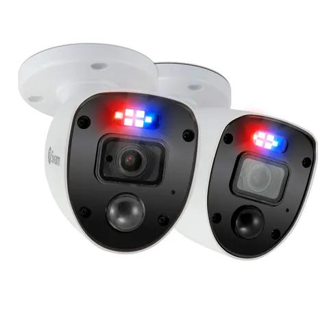 Swann Security 1080p Full HD Enforcer Bullet Analogue CCTV Camera - 2 Pack, Whit
