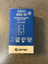 Optex  WNX-40 Wireless Passive Infrared Detector  / Connect+