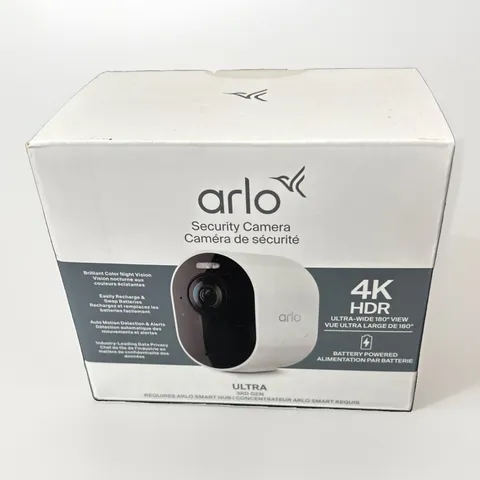Arlo Ultra 4K 3rd Gen Single Add On Security Camera Battery Powered Brand New
