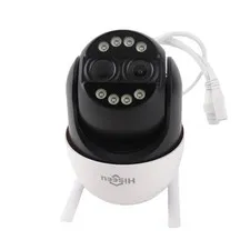 8MP Wireless Monitoring Camera Dual Lens Wall Mount Smart WiFi Camera IP66 FCIB