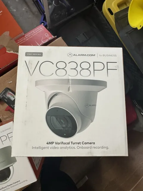 Alarm.com ADC-VC838PF 4MP Poe Indoor/Outdoor Varifocal Turret Camera