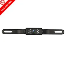 JPP License Plate Backup Camera - IP68 Waterproof, Wide Angle View, Night...