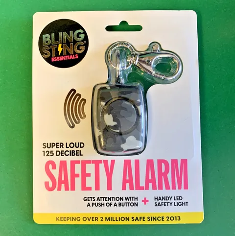 Bling Sting Essentials - Safety Alarm - Brand New - Factory Sealed - Camo Color