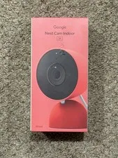 Google Nest Cam Indoor Wired 2K Security Camera Berry New Sealed Fast Ship