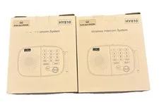 Hosmart HY810 10 Channel Wireless Intercom System (2 Pack)