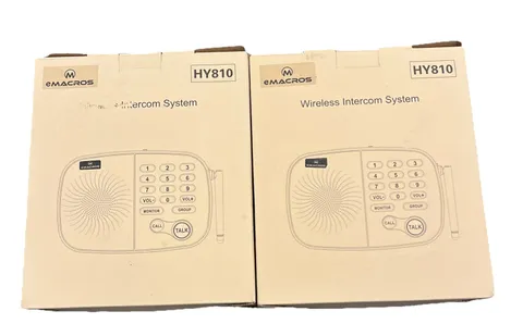 Hosmart HY810 10 Channel Wireless Intercom System (2 Pack)