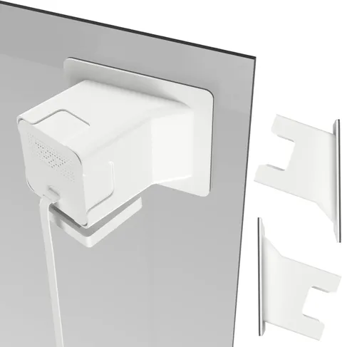 2 Pack Angled Window Mount for Wyze Cam V4 / V3, Self-Adhesive Window Mount