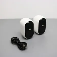 Arlo Essential 2-Camera Outdoor Wireless 2K Security Camera - White