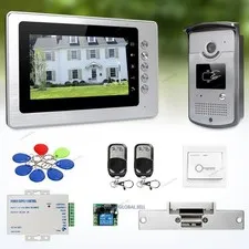 7inch Video Security Door Phone with Mute Mode for Home Security for House/ Flat