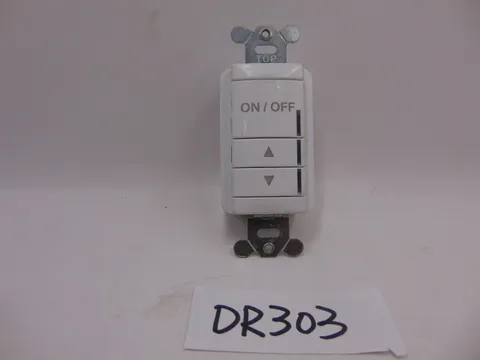 Acuity Controls Light NPODM DX WH Push Button Wallpod Wall Pod Sensor Switch