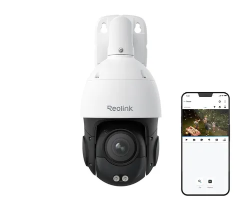 Reolink RLC-823S2 4K PTZ PoE Security Camera with 16X Optical Zoom 360° Coverage