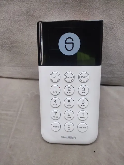 SimpliSafe Home Security System Keypad SSKP3 Simpli Safe Remote