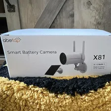 abetap X81 2K Wi-Fi Battery Security Camera Motion/Night Vision 2-Way Waterproof