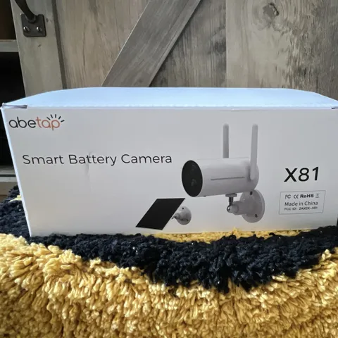 abetap X81 2K Wi-Fi Battery Security Camera Motion/Night Vision 2-Way Waterproof