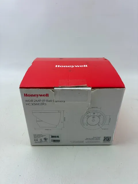 Honeywell HC30WE2R3 2MP WDR IR IP Network Ball Camera 30 Series NDAA Compliant