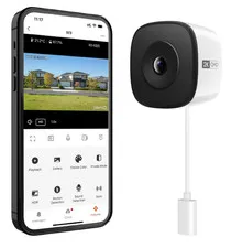 Window Security Camera 3MP 2K, Indoor WiFi Cameras 2.4GHz/5GHz with Colorvue AI 