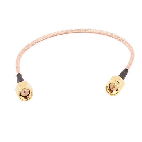 RP-SMA-J Female to SMA-J Male RG316 Coaxial Cable Pigtail 20cm