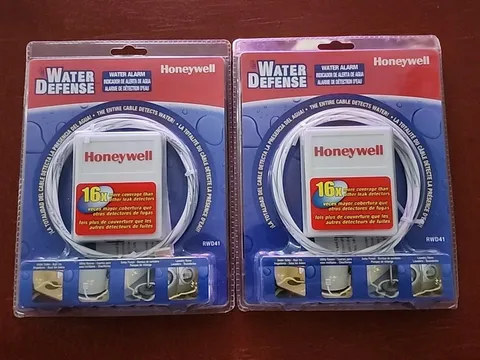 2 - NEW Honeywell Water Defense Leak Detector Alarm RWD41 Water Sensor Cable