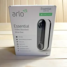 New Arlo Essential Video Doorbell Wire-Free Night Vision AVD2001